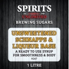 Unsweetened Sugar Free Schnapps & Liqueuer Base